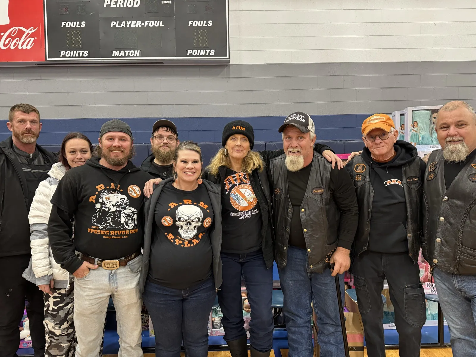 Unified in Recovery community members at a community event