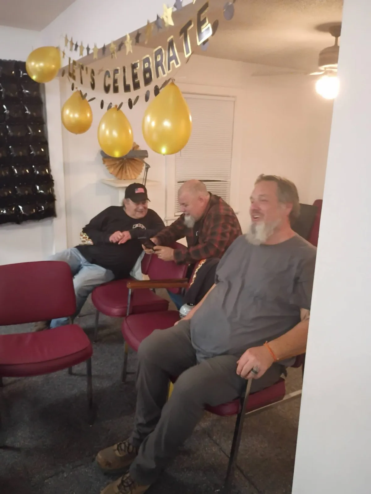 Unified in Recovery community members at a community event